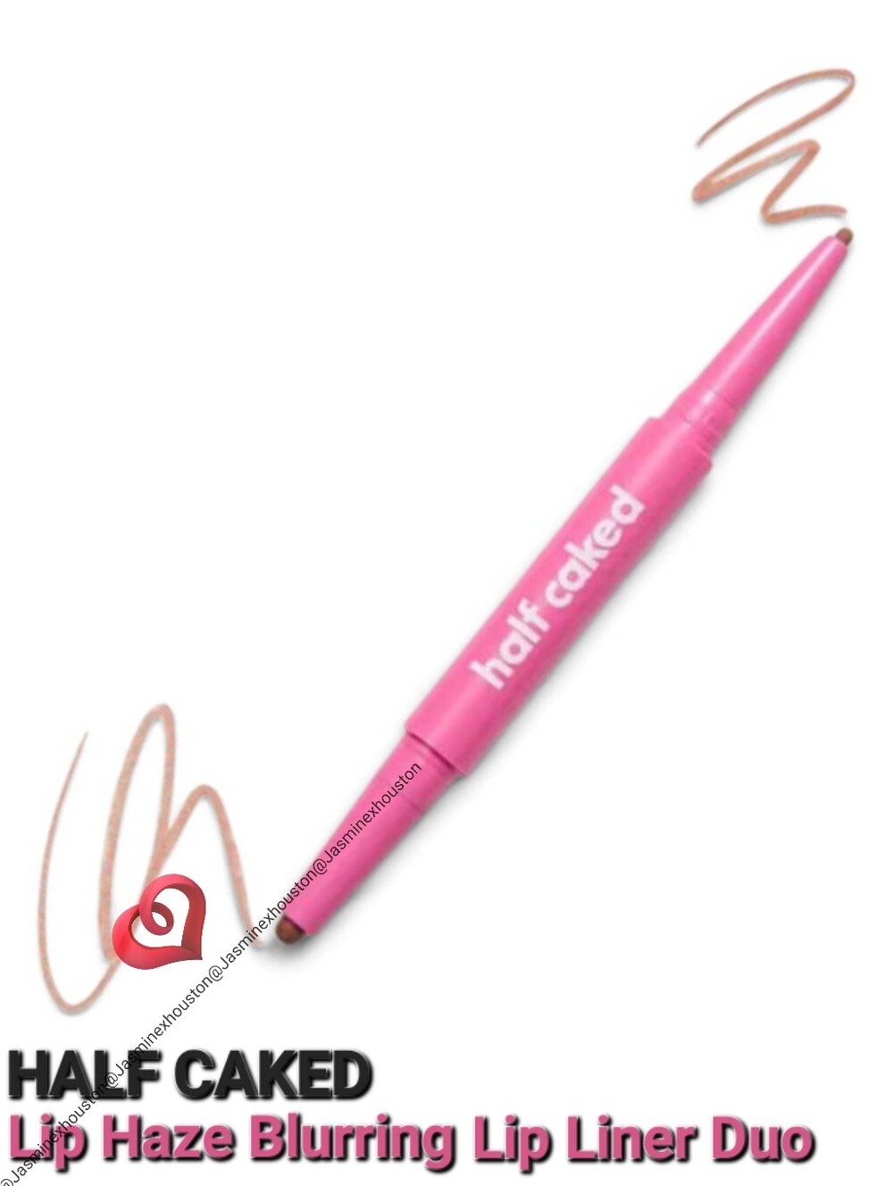 🎉2•$13/3•$18🎉 HALF CAKED Lip Haze Blurring Lip Liner Duo In Nude Haze